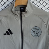 2026 Algeria Grey Windbreaker Jacket  （A Set）