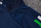 2024/25 Italy Sapphire Blue Kids Sweater Tracksuit