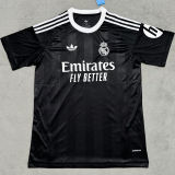 2025/26 RM Black Goalkeeper Fans Soccer Jersey