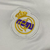 1984/85 RM White Home Retro Soccer Jersey