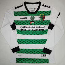 2024/25 Palestino Green White  Long Sleeve Soccer Jersey