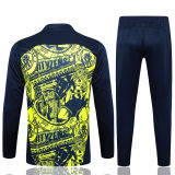 2025 Man City Fluorescent Green Sweater Tracksuit 喷墨