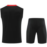 2024/25 Portugal Black Vest Training Jersey(A Set)