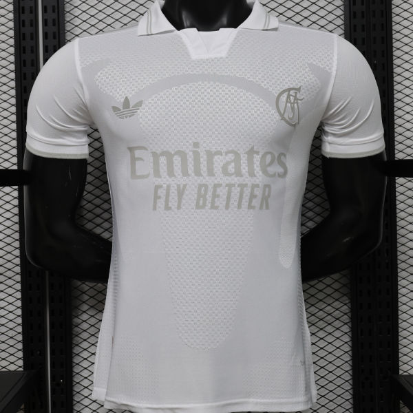 2026 RM 125th Anniversary Edition White Player Version Soccer Jersey