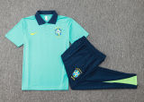 2025 Brazil Green POLO Training Tracksuit