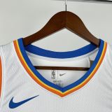 Thunder WILLIANS #8 White NBA Jersey