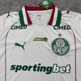 2026/27 Palmeiras 1:1 Quality White Fans Soccer Jersey  (All Sponsor 全广告)