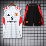 2025/26 M Utd Black Vest Training Jersey(A Set)