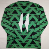2025 Palestine Retro Style Long Sleeve Soccer Jersey