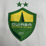 2024/25 Cuiabá Away White Fans Soccer Jersey  库亚巴体育