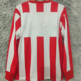 1990/1991 Chivas Home Red Retro Long Sleeve Soccer Jersey