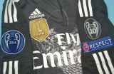 RONALDO #7 RM Black Dragon Retro Long Sleeve Jersey 2014/15 (Have All Patch) (2014+10) 全套章