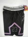 Bulls Black Four Bags NBA Pants