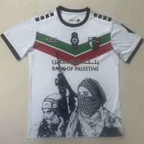 2024/25 Palestino White Fans Soccer Jersey