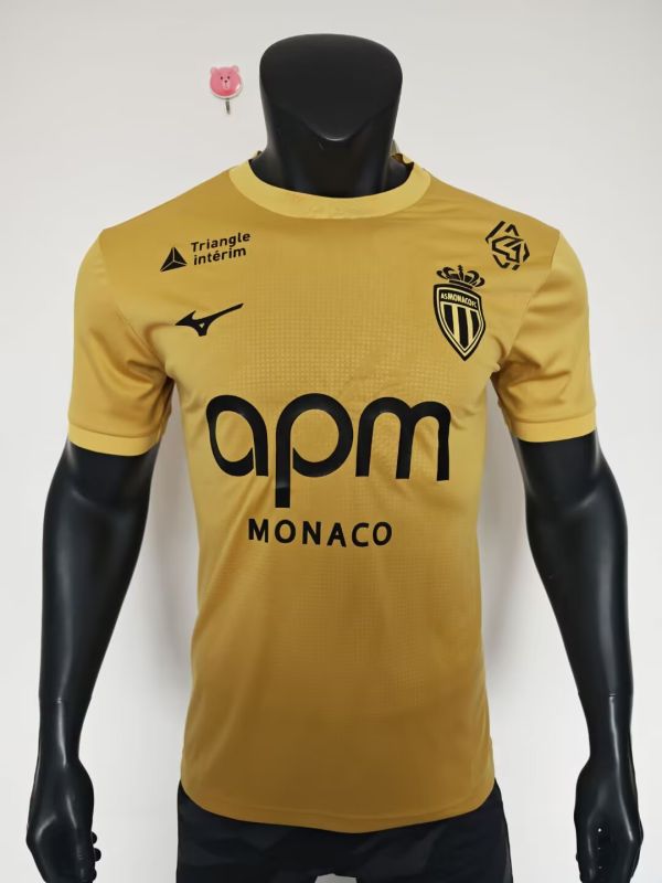 2025/26 Monaco Player Version Soccer Jersey