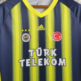 2013/14 Fenerbahce Home Retro Soccer Jersey