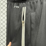 2024/25 Nk~ Black Pure Cotton Sports Trousers Zipper style