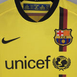 2008/09 BA Away Yellow Long Sleeve Retro Jersey