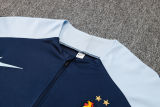 2024/25 France Sapphire Blue Sweater Tracksuit