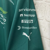 2025 Aston Martin #14 F1 Green Team T-Shirt   (圆领 阿斯顿马丁)