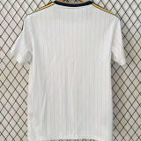 2025/26 M Utd White Retro Style Fans Soccer Jersey