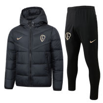 2024 Palmeiras Black Cotton Jacket （A Set）
