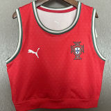 2025/26 Portugal Home Women Yoga Vest Jersey 女
