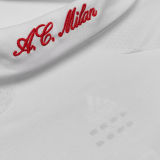 2007/08 AC Milan Away White Retro Soccer Jersey
