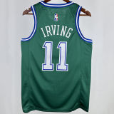 Mavericks IRVING #11 Green Retro NBA Jerseys