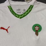 2025 Morocco Away White Fans Soccer Jersey