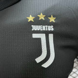 2019/20 JUV Home Player Version Retro Long Sleeve Jersey