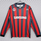 1991/1992 Frankfurt Home Red Retro Long Sleeve Soccer Jersey