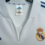 2001/02 RM Home White Retro Soccer Jersey