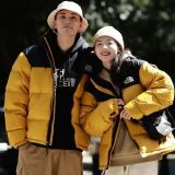 1996 THE N FACE Yellow Cotton Jacket