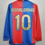 2006/07 BA Home Long Sleeve Retro Soccer Jersey