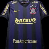 2009 Corinthians 99th Anniversary Edition Black Retro Jersey