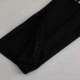 2024/25 Ad~ Black Kids Jacket Tracksuit