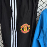 2026 M Utd Blue Windbreaker Jacket  （A Set）