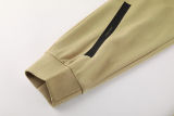 2025 Nk~ Khaki Zipper Jacket Tracksuit