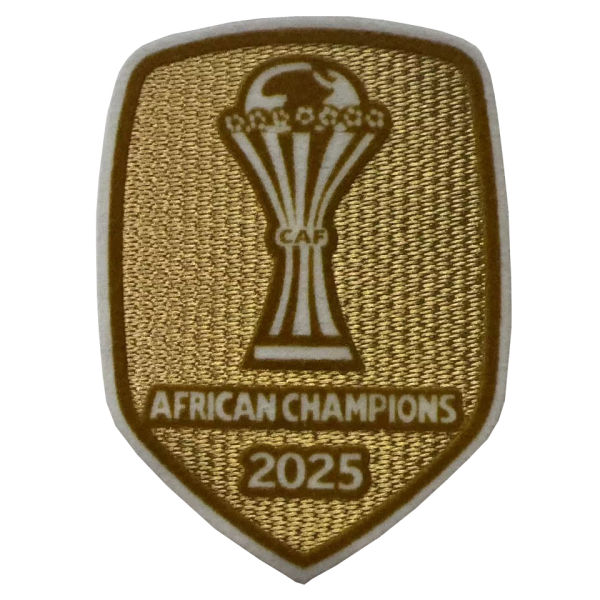 AFRICAN CHAMPIONS Patch 2025 非洲杯胸前章 (You can buy it alone OR tell us which jersey to print it on. )