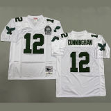 CUNNINGHAM #12 Men's Philadelphia Eagles Retro NFL Jersey 老鹰