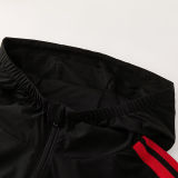 2026/27 Belgium Black Hoody Zipper Jacket