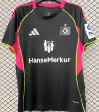 2025/26 Hamburger SV Third Black Fans Soccer Jersey