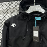 2026/27 DESCENTE Black Outdoor Windbreaker  Y003