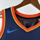 2025 KC Thunder GILGEOUS-ALEXANDER #2 Black City Edition NBA Jerseys