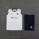 2024/25 Napoli White Vest Training Jersey(A Set)