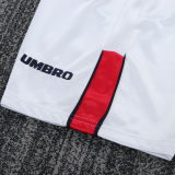 1998 England Away Kids Retro Soccer Jersey