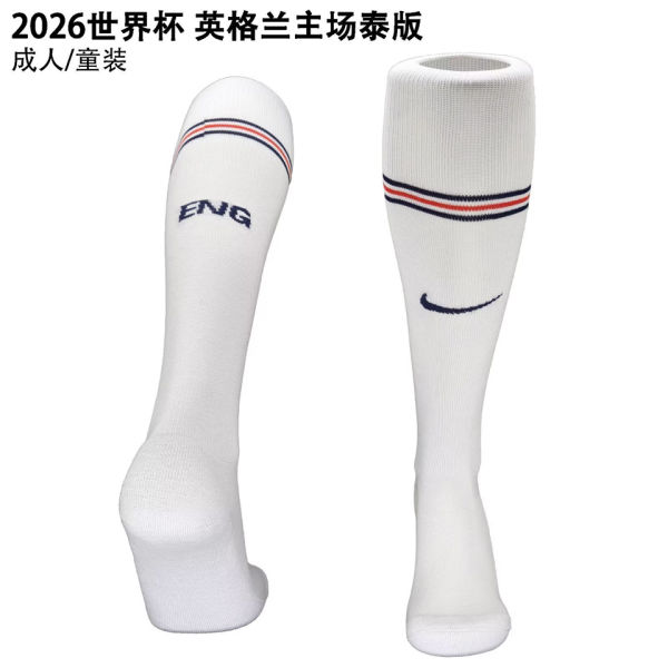 2026/27 England Home White Sock
