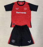 2024/25 Leverkusen Home Red Fans  Jersey