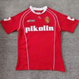 2004/2005 Zaragoza Away Red Retro Soccer Jersey